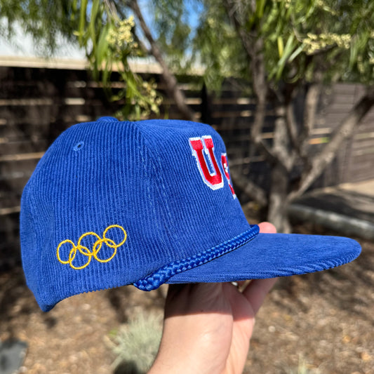 USA Gold Cord Snapback