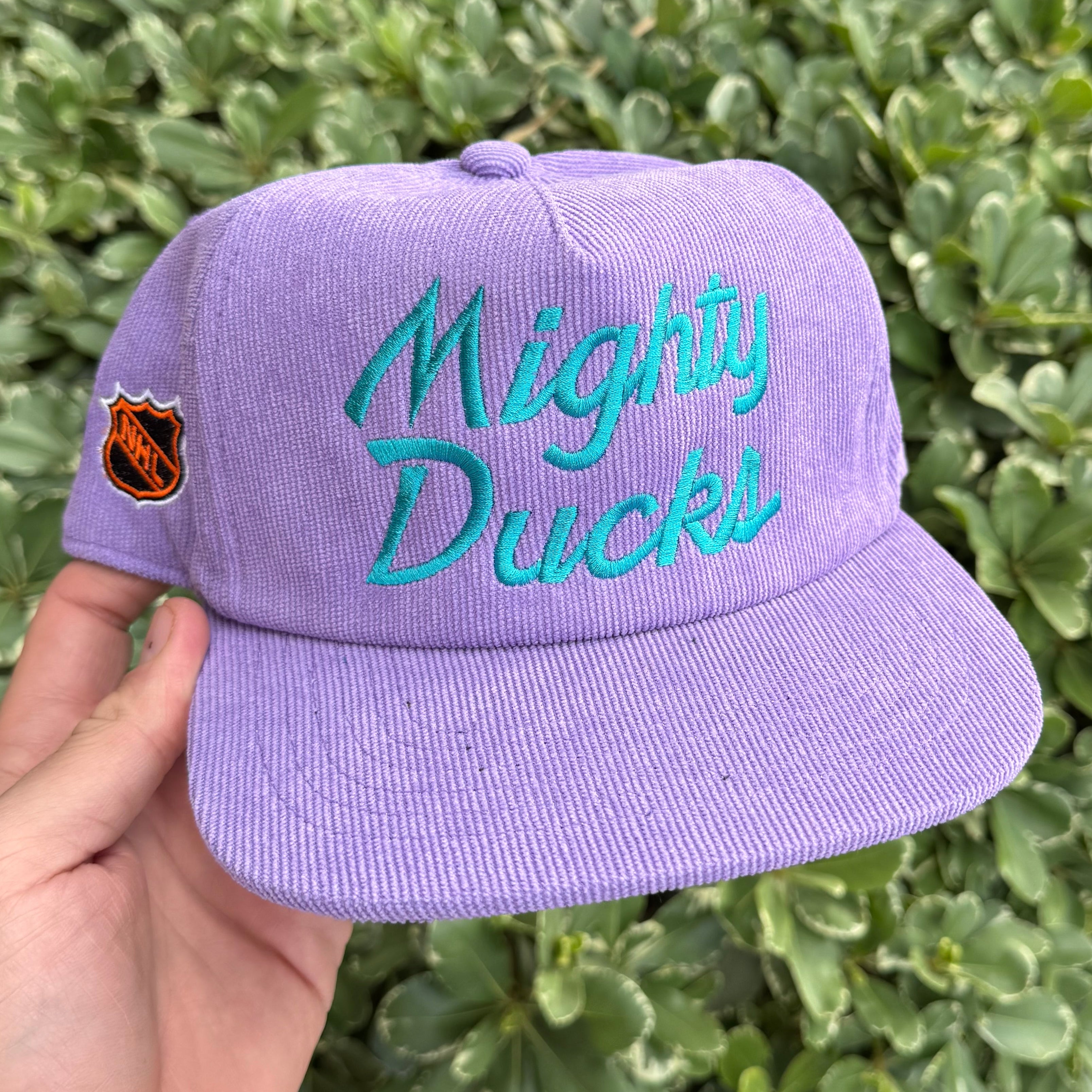 Mighty Ducks Cord Snapback – xRETRO SPORTSx