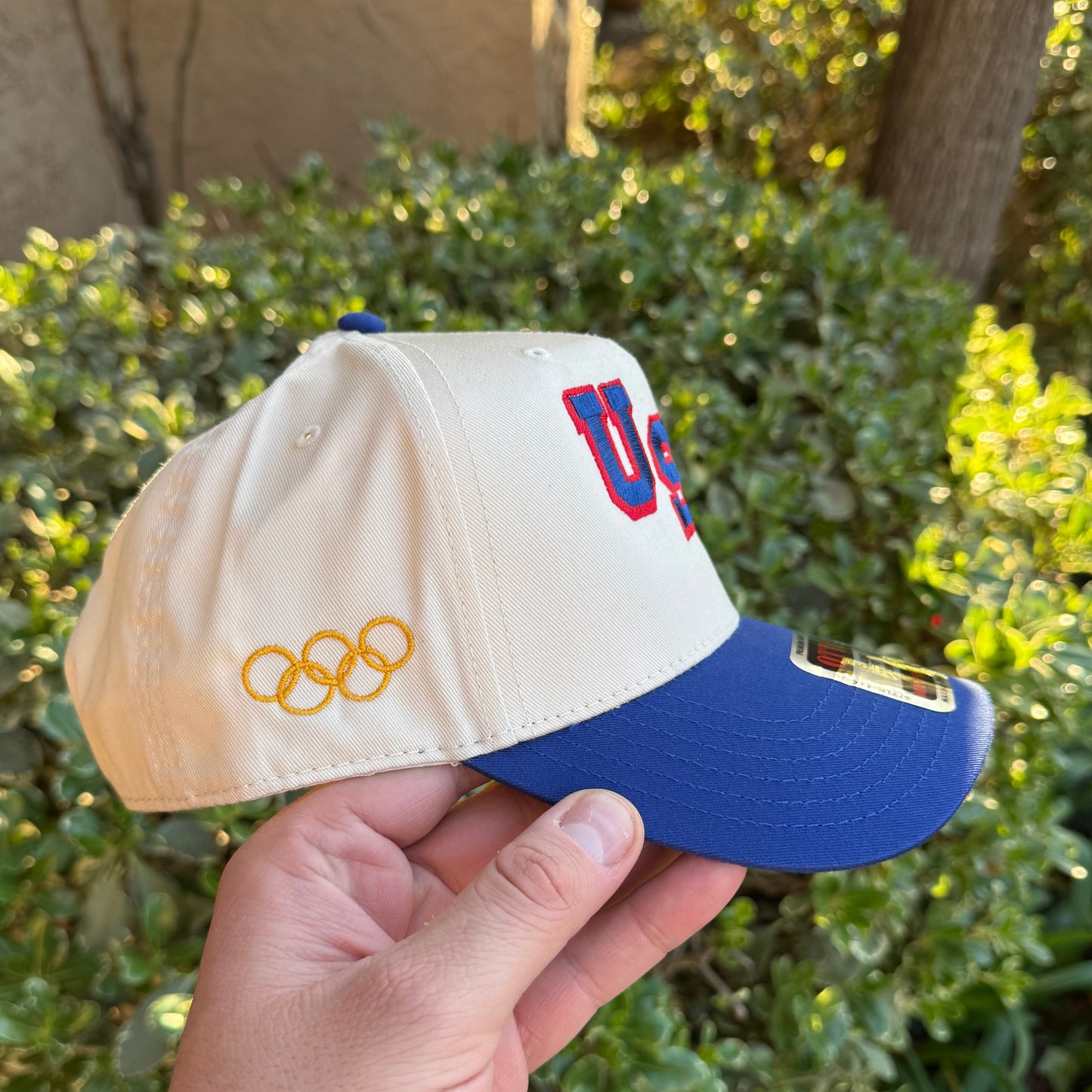 USA Gold Structured Otto Snapback